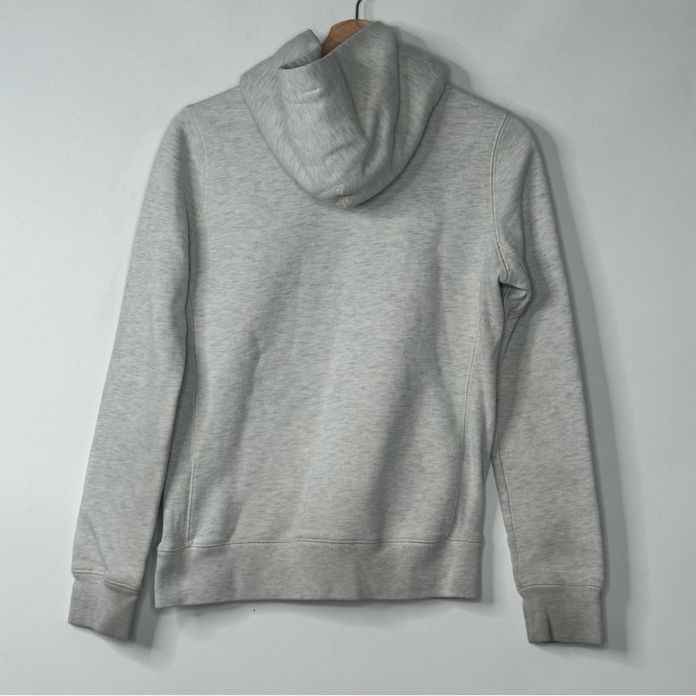 VTG Beaver Canoe Heathered White Pullover Hoodie Kids Size XL Kangaroo Pocket - Picture 2 of 11